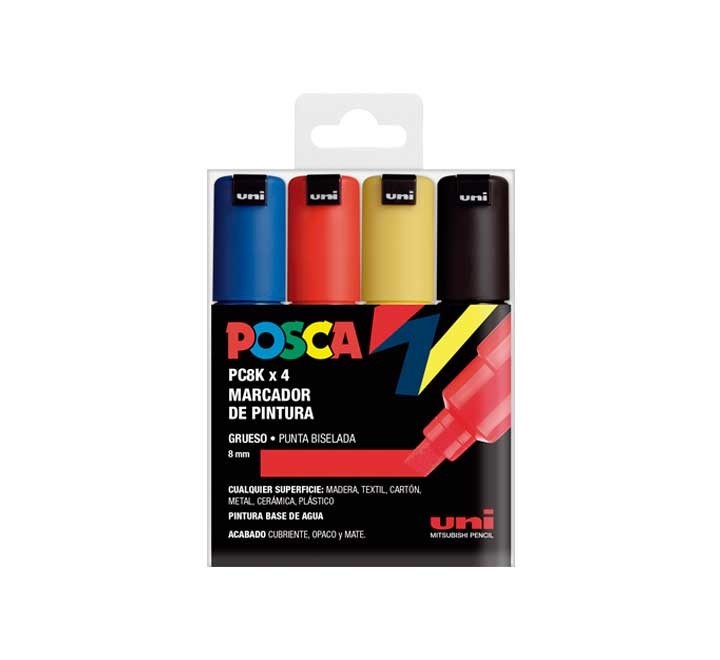 est. 4 marca. uniball posca basic pc8k/4c stdo
