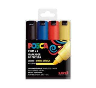 est. 4 marca. uniball posca basic pc7m/4c stdo
