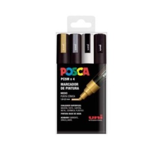 est. 4 marca. uniball posca gswb pc5m/4c stdo
