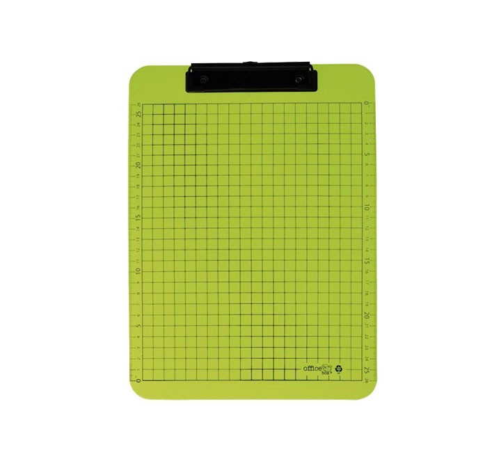 soporte con pinza a4 office box verde 9238