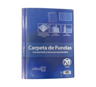 carp. 20 fund office box personaliz. a4 negro