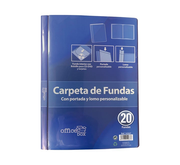 carp. 20 fund office box personaliz. a4 negro