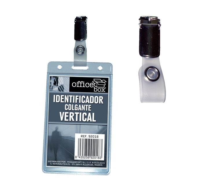 ident. vertical c/pinza office box transp. 92019