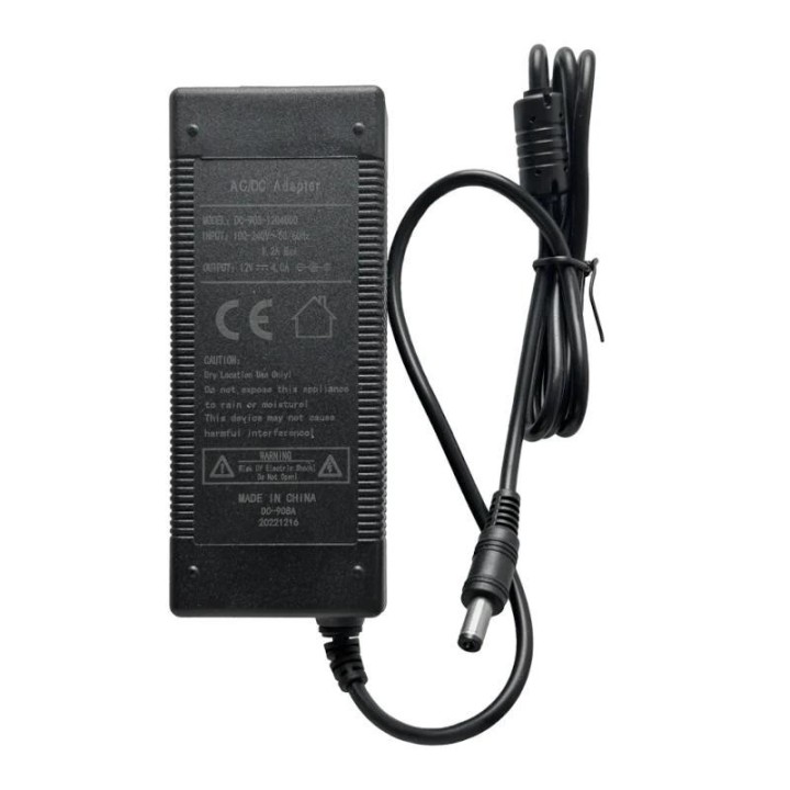 iggual adaptador corriente ac/dc 12v 4a monitor