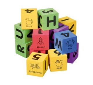 set 30 cubos foam abc/numero jim sports 0009666