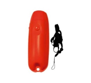 silbato electrico softee rojo
