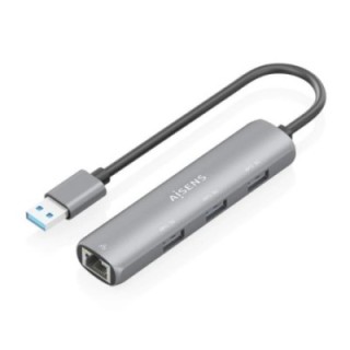 aisens usb a 3.0 dock a rj45 hub 3xusb a 15cm