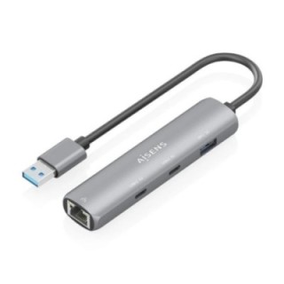 aisens usb a 3.0 dock a rj45 hub 2xusb c 1xusb a