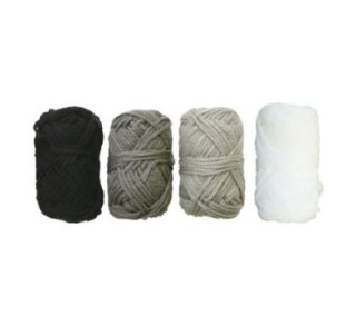 b.4un ovillos lana 8gr niefenver gris 1100100
