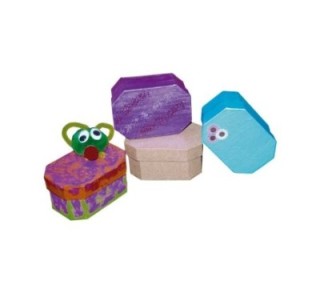 cajas carton octogonales 90x70mm niefenver 1100114