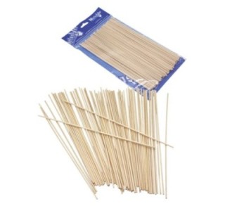 b.100 palillos niefenver 20cm sin punta 1200112