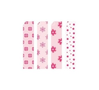 bl. 20h pap. origami niefenver 20x20 rosa mod. 1