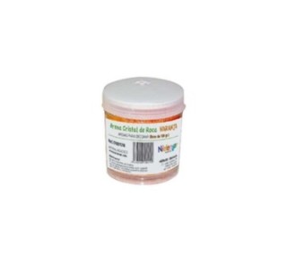 bote 100gr arena cristal roca niefenver naranja
