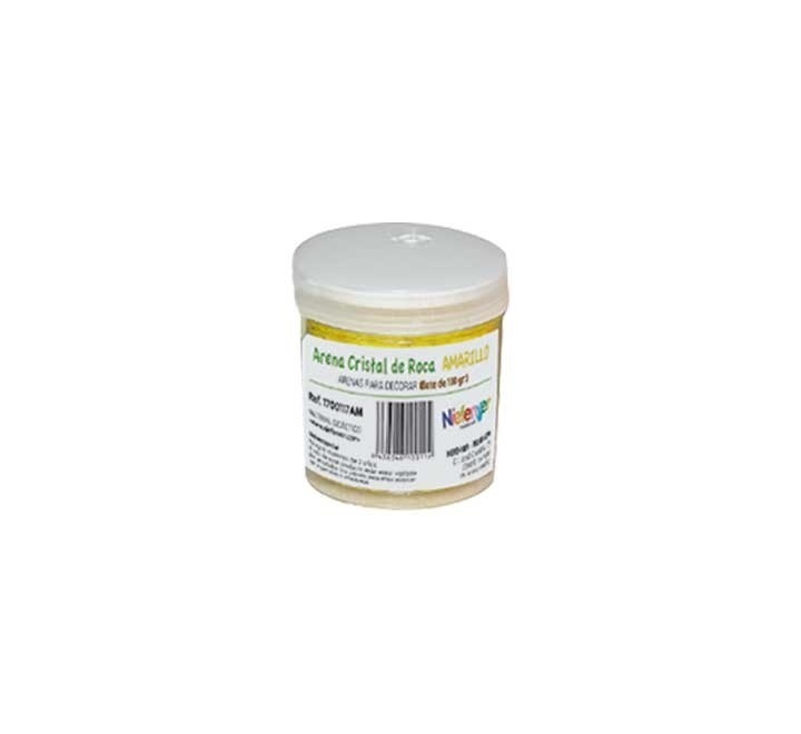 bote 100gr arena cristal roca niefenver amarillo