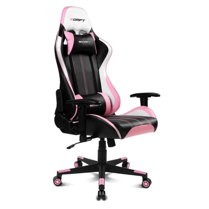 drift silla gaming dr175 rosa