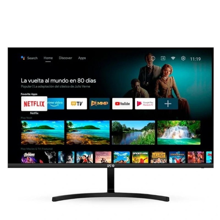 spc monitor 24" fhd smart+chromecast 12v mm wf