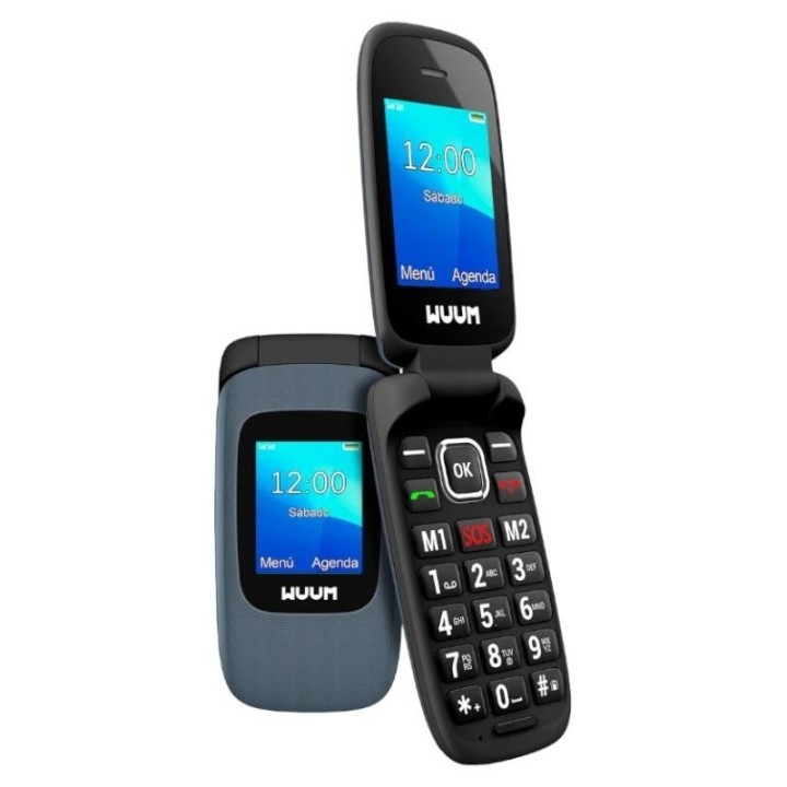 wuum by spc 2335n movil b?sico 2.4" fm negro