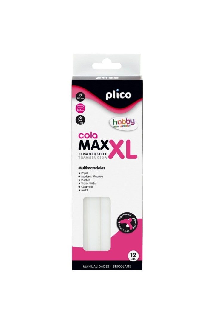 caja 12 barras cola plico max xl 1645