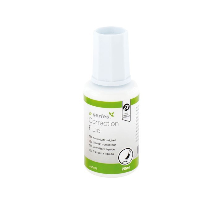 botella corrector pincel a series 20ml as0008