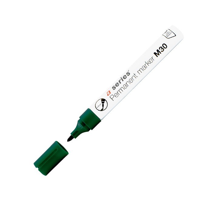 rotulador perm. a series pta.con m30 verde as0937