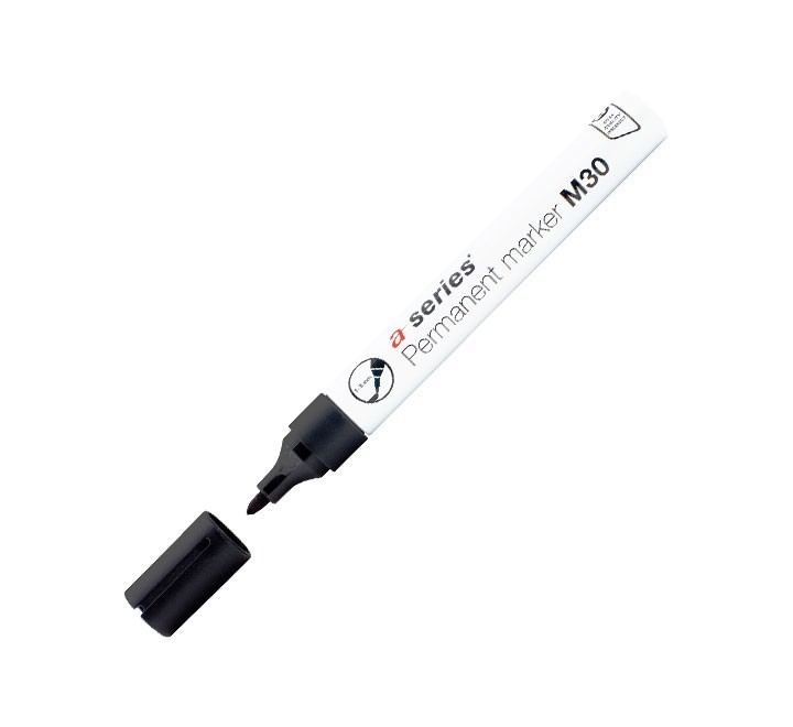 rotulador perm. a series pta.con m30 negro as0938