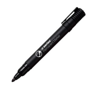marcador a series perm pta conica negro as1093