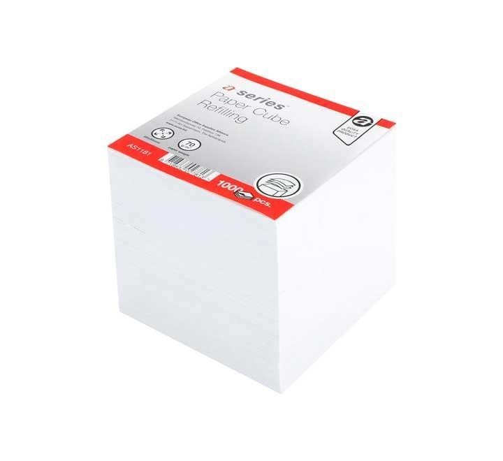 taco 1000h papel a series 8.9x8.9cm 70gr blanco