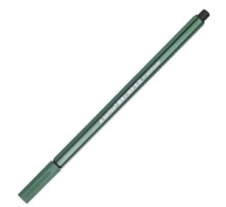 caja 10 rotulador a series 0.4mm verde as1207