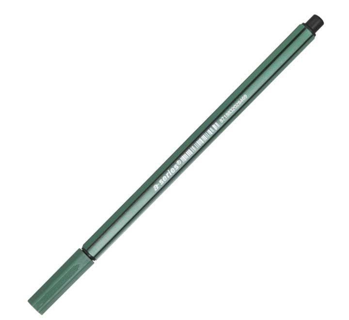 caja 10 rotulador a series 0.4mm verde as1207