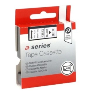 cinta rot a series comp dymo d1 6mm ng/bl 43613