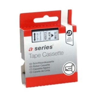 cinta rot a series comp dymo d1 12mm ng/bl 45013