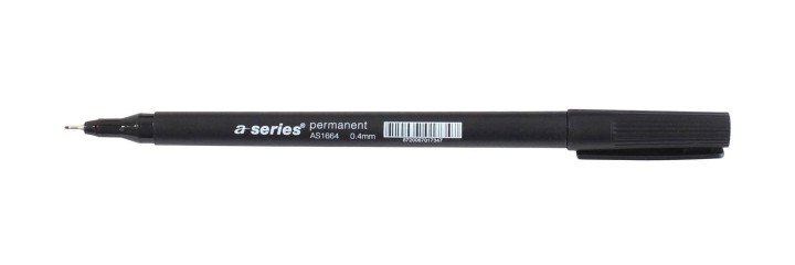 rotulador perm.  a series ohp 0.4mm negro
