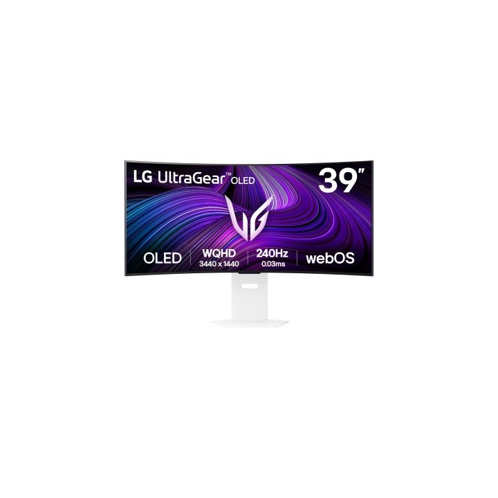 lg lg 39gx90sa w pantalla para pc 99,1 cm  39"  3440 x 1440 pixeles wide quad hd oled blanco