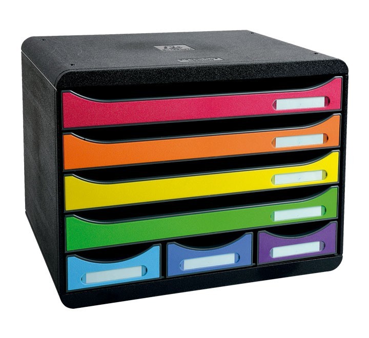 store box 7caj exacompta iderama multicol. 307798d