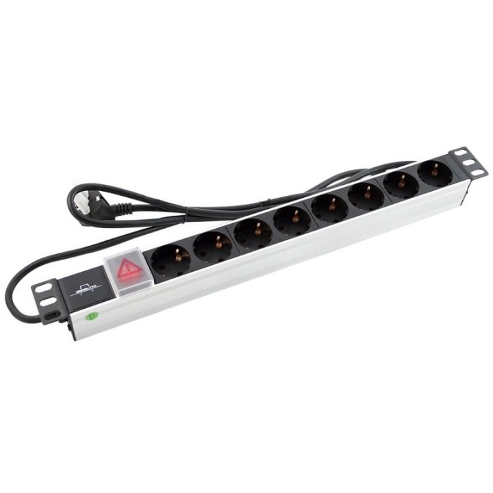 monolyth regleta 19" 8 tomas schuko