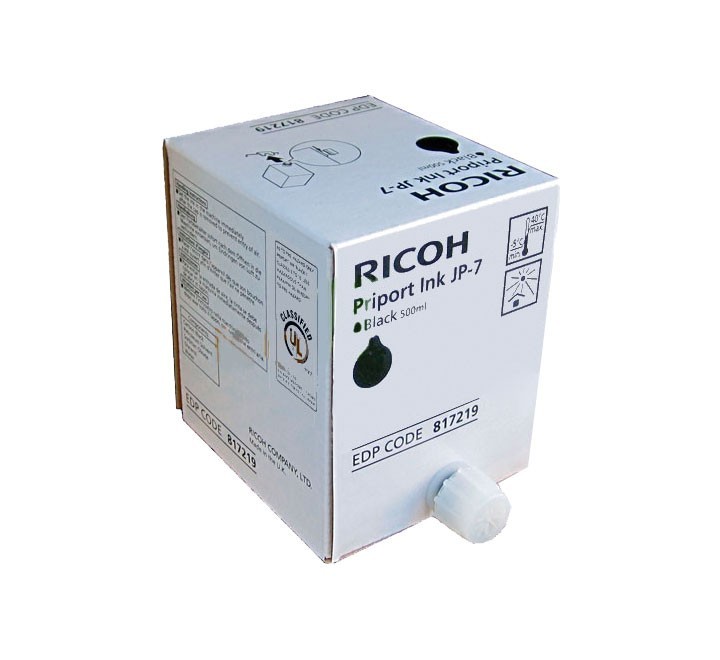 ricoh jp 750 tinta negra original 1x500cc