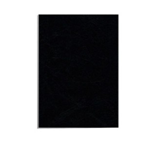 c.100 port. fellowes a4 250gr negro simil piel