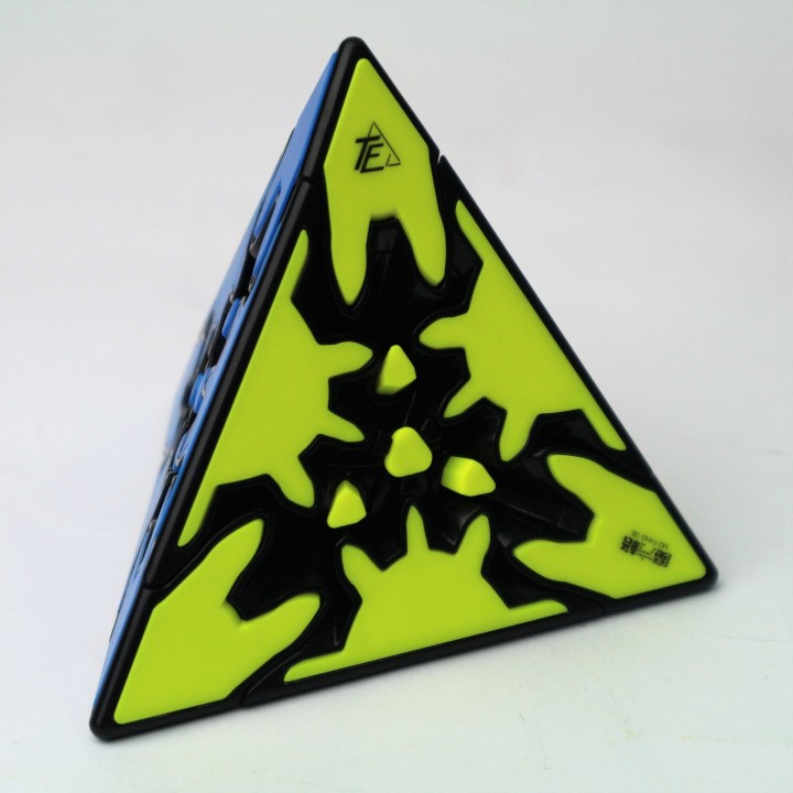 qiyi cubo de rubik qiyi gear pyraminx borde negros