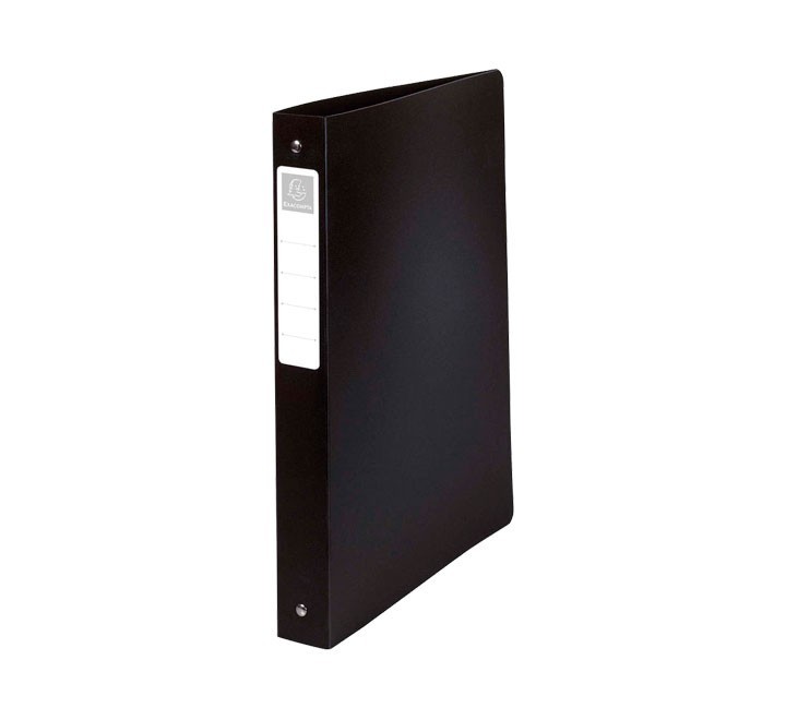 carp. exacompta pp a4 4 30mm rigido negro