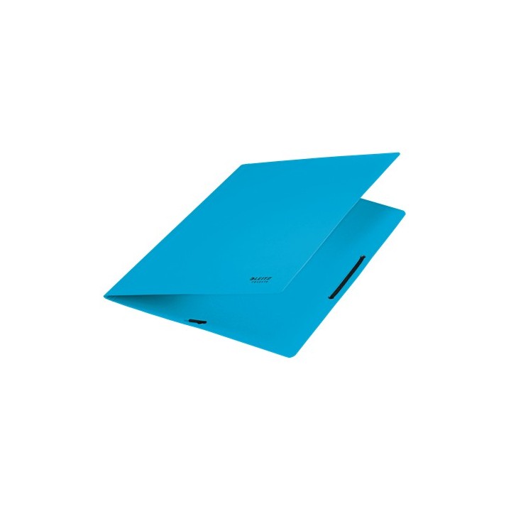 leitz carpeta de carton con gomas y sin solapas a4 recycle 100% azul leitz 39080035