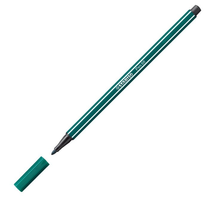 rotulador stabilo pen 68 1mm turquesa 68/53