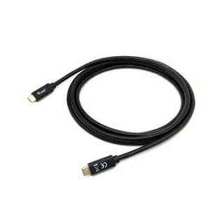 cable usb c a usb c 2m equip 128347 transferencia 5g 3a color negro