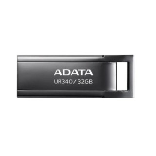 adata lapiz usb ur340 32gb usb 3.2 metal black