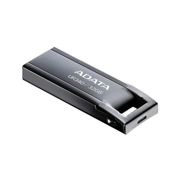 adata lapiz usb ur340 32gb usb 3.2 metal black