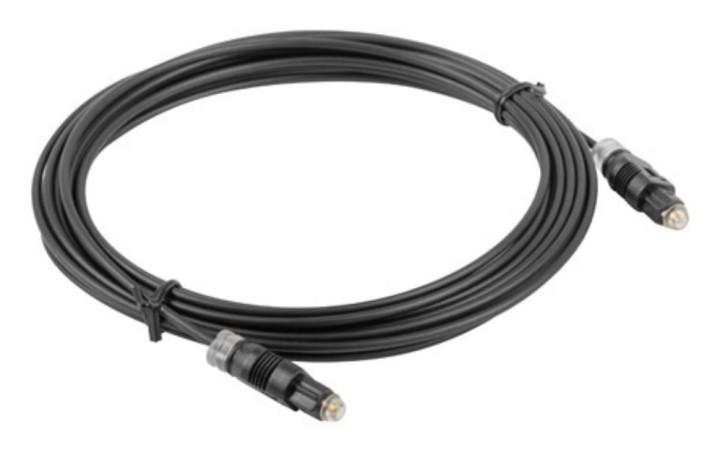 cable toslink lanberg optico audio digital 1m negro