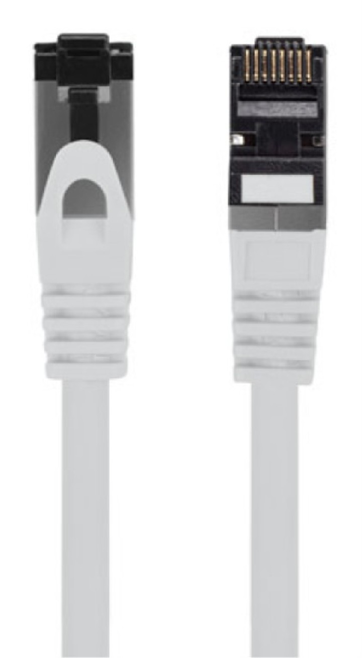 cable red lanberg latiguillo cat.8.1 s/ftp lszh cu 0.5m gris fluke passed