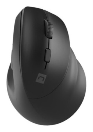 raton natec crake 2 vertical diestro dual 2400 dpi negro bluetooth pilas