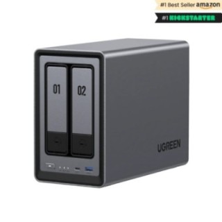 ugreen ugreen nasync dxp2800 nas system 2 bay compacto intel n n100 8 gb ddr5 0 tb ugos pro negro