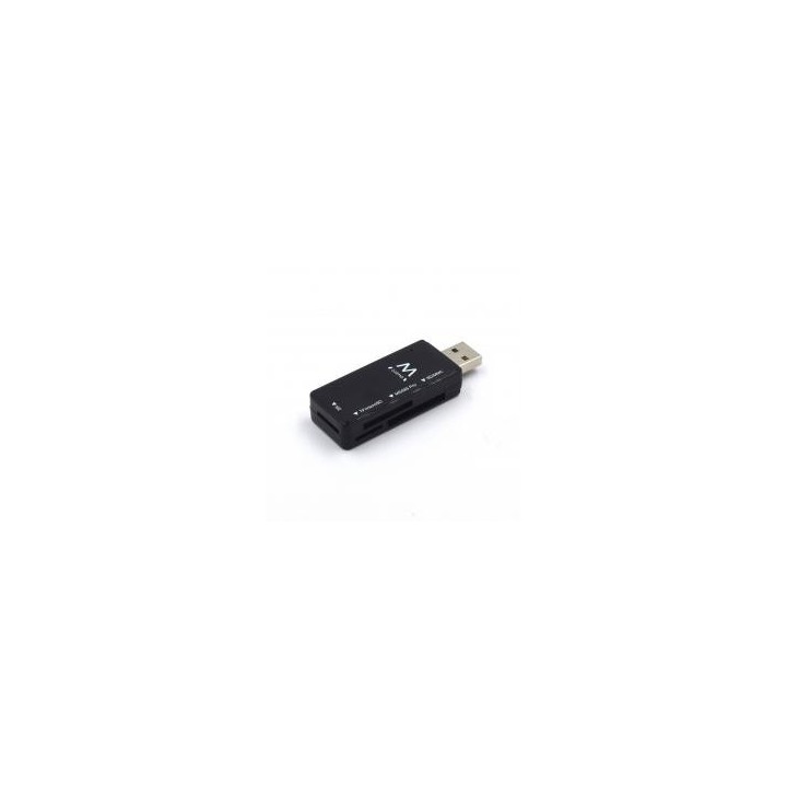 ewent lector de tarjetas multiple usb 2.0 ewent ew1049 ms   sd   t   flash   m2