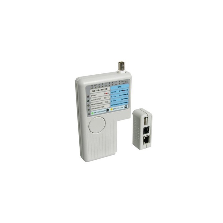 wp european cabling solution tester probador de cables wp rj11   rj12   rj45   bcn   usb